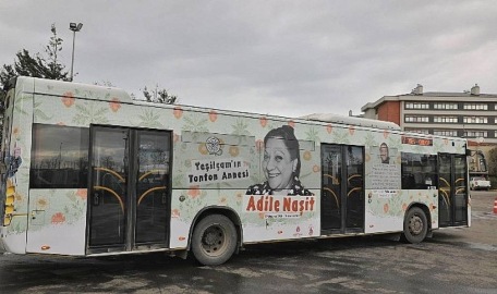 İETT'den Adile Naşit İçin Özel Vefa Otobüsü