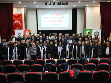 Mahalle Muhtarlarına Sertifikaları Takdim Edildi