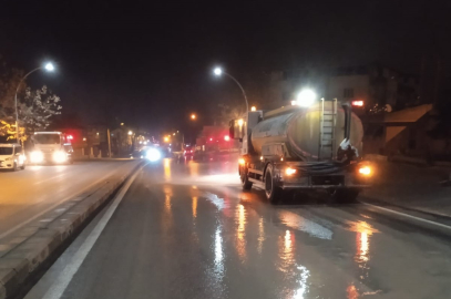 Battalgazi de Cadde ve Sokaklar Temizleniyor