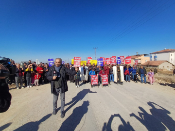 Malatya'da Haçovalılar İkizce'deki Tapuları için Yürüdü