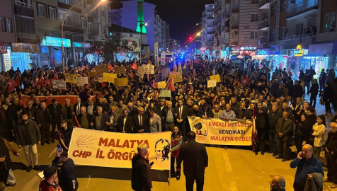 Malatya’da Ekrem İmamoğlu’na destek mitingi Yapıldı