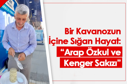 Malatya'da 38 yıldır kenger sakızı satıyor