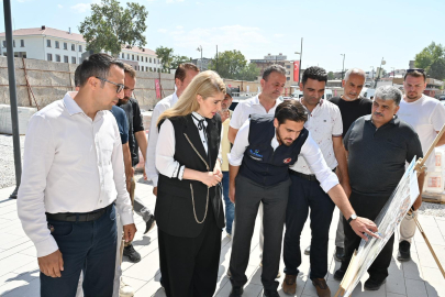 Ölmeztoprak Çarşı Projesini İnceledi