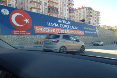 Erkenek Suyu Besni'ye Ulaştı