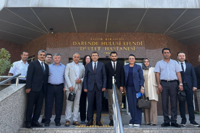 Sağlık Müdürü Darende'yi Ziyaret Etti
