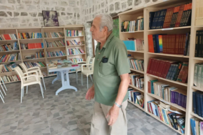 Gürpınar'da Kütüphane var Okuyucu Yok