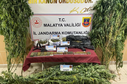 Yeşilyurt'ta Esrar Ele Geçirildi