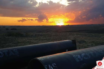 Kuluncak'dan Elazığ'a Doğalgaz Boru Hattı
