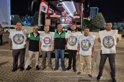 Memur-Sen Miting için Ankara'ya Gitti