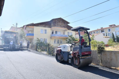 Aşağıbağlar'ın Yolları Asfaltlanıyor