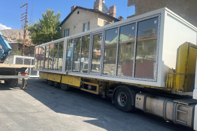 Hekimhan'a Konteynır Çarşı Kuruluyor