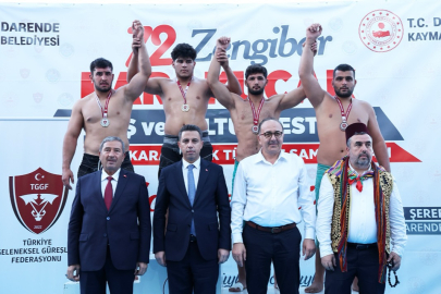 Darende Zengibar’da Başpehlivan Doğan Uzun