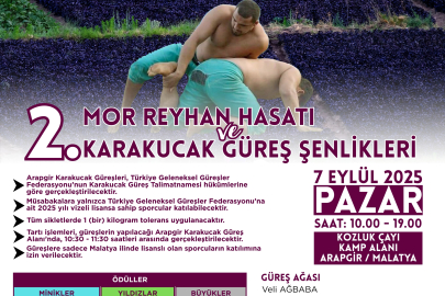 ARAPGİR 2. MOR REYHAN HASADINA HAZIRLANIYOR