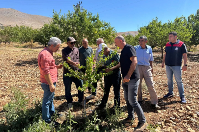Doğanşehir de Tarla Okulu Uygulamalı Eğitimi Yapıldı