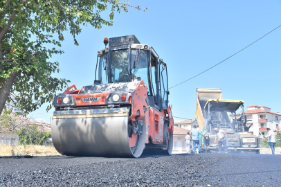 Yeşilyurt'ta Asfatlama Çalışmaları Devam Ediyor