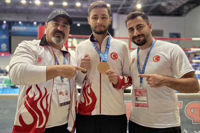 MİLLİ SPORCU AVRUPA ÜÇÜNCÜSÜ OLDU