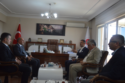 Veli Ağbaba Malatya Müftüsü ’nü ziyaret etti