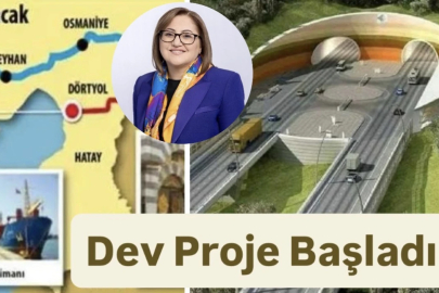 Gaziantep’i Liman Şehri Yapacak Dev Proje Başladı