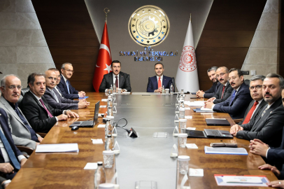 Malatya Heyeti Bakan Kaçır'ı Ziyaret etti