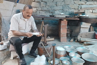 Darende de Son Kalaycı İşinin Başında