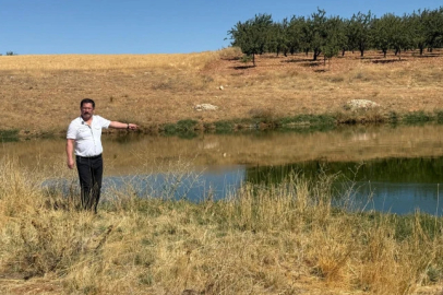 Darende Yeniköy'de Kanalizasyon Göleti