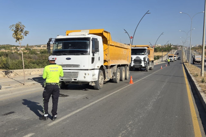 Malatya'da Kamyon Denetimlerine Başlandı