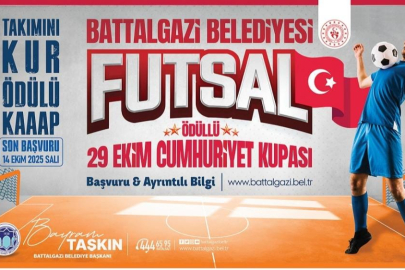 Battalgazi Belediyesi Özel Futsal Turnuvası Düzenliyor