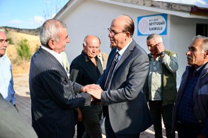 Başkan Geçit, Seyituşağı ve Yalınkaya'yı ziyaret etti