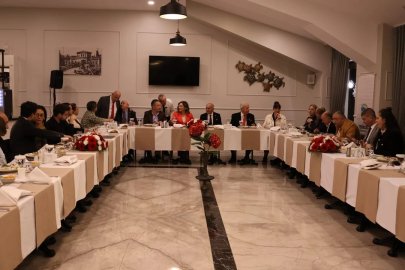 Gazeteciler Cemiyeti, Tekirdağ'ın Başkanı Candan Yüceer ile bir araya geldi