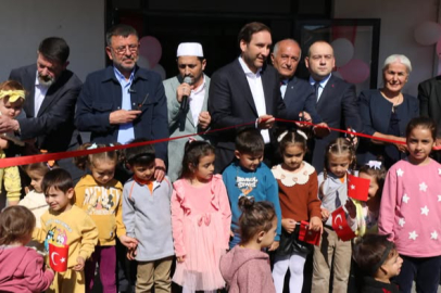 Hekimhan'da İlk Kreş Törenle Açıldı