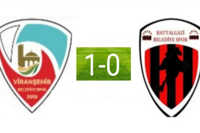 Battalgazi Belediyespor, Viranşehir'e boyun eğdi: 1-0