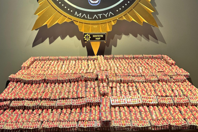 Bir Şahıs binlerce Uyuşturucu Hapla Yakalandı