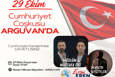 Arguvan Belediyesi Cumhuriyet Konseri Düzenliyor