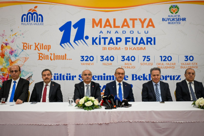Malatya'da 11. Anadolu Kitap ve Kültür Fuarı Açılıyor
