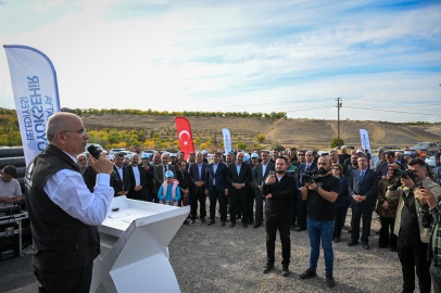 Büyükşehir'den Yarımcahan'daki üreticilere boru desteği