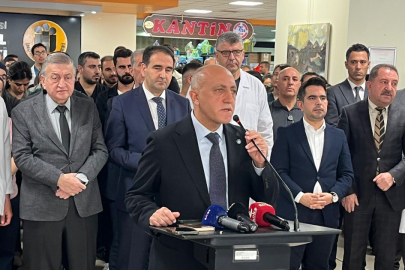 Turgut Özal Tıp Merkezinde Doktora Saldırıya Tepki