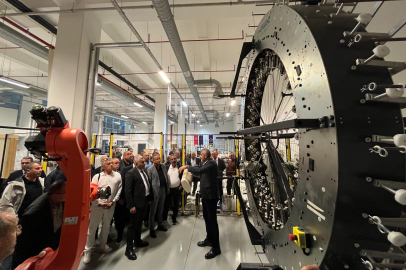 MTSO Heyeti Bursa Model Fabrikada incelemelerde bulundu