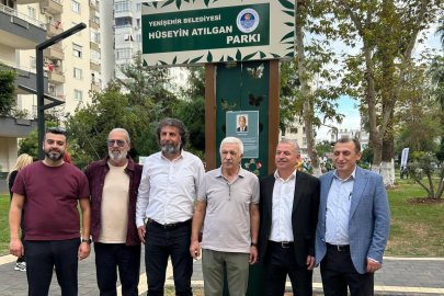 Mersin'de Hüseyin Atılgan Parkı Açıldı