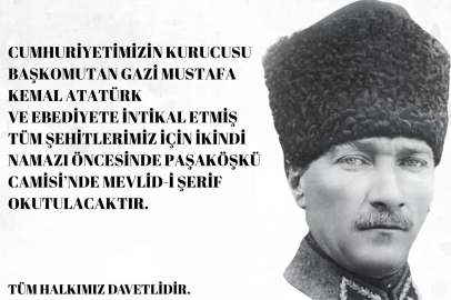 İYİ Parti Atatürk'ü Mevlüt ile Anacak