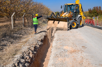 Bindal Mahallesinin içme suyu şebekesi yenileniyor