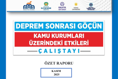 Deprem Nedenli Göçün Özet Raporu Yayınlandı