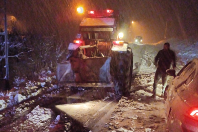 Darende de Belediye Ekipleri Tedbir Aldı