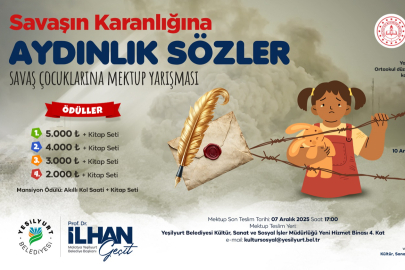 Savaş Çocuklarına Mektup Yarışması Düzenlendi