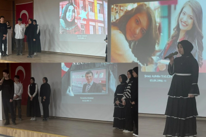 Darende de 'Bizim Sınıf' Skeci İlgi Gördü