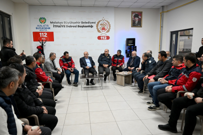 Başkan Er, İtfaiye Teşkilatını Ziyaret Etti