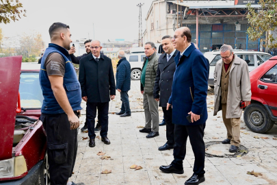 BAŞKAN GEÇİT, SANAYİ ESNAFININ TALEPLERİNİ DİNLEDİ