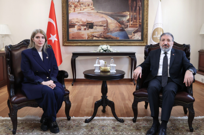 Milletvekili Ölmeztoprak Diyanet İşleri Başkanını Ziyaret Etti