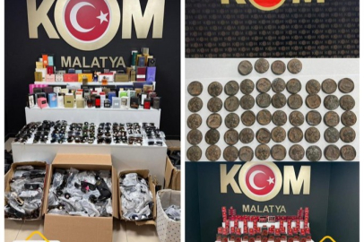 Tarihi Eser ve Kaçak Malzeme Ele Geçirildi