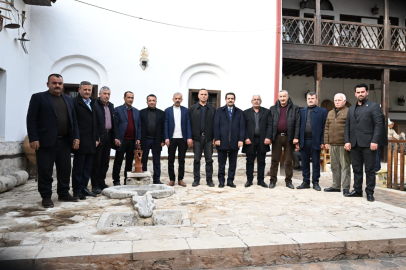 BAŞKAN TAŞKIN, ESKİ MALATYA MUHTARLARIYLA BULUŞTU