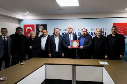 Ziraat Odaları Başkanları CHP'yi Ziyaret Etti